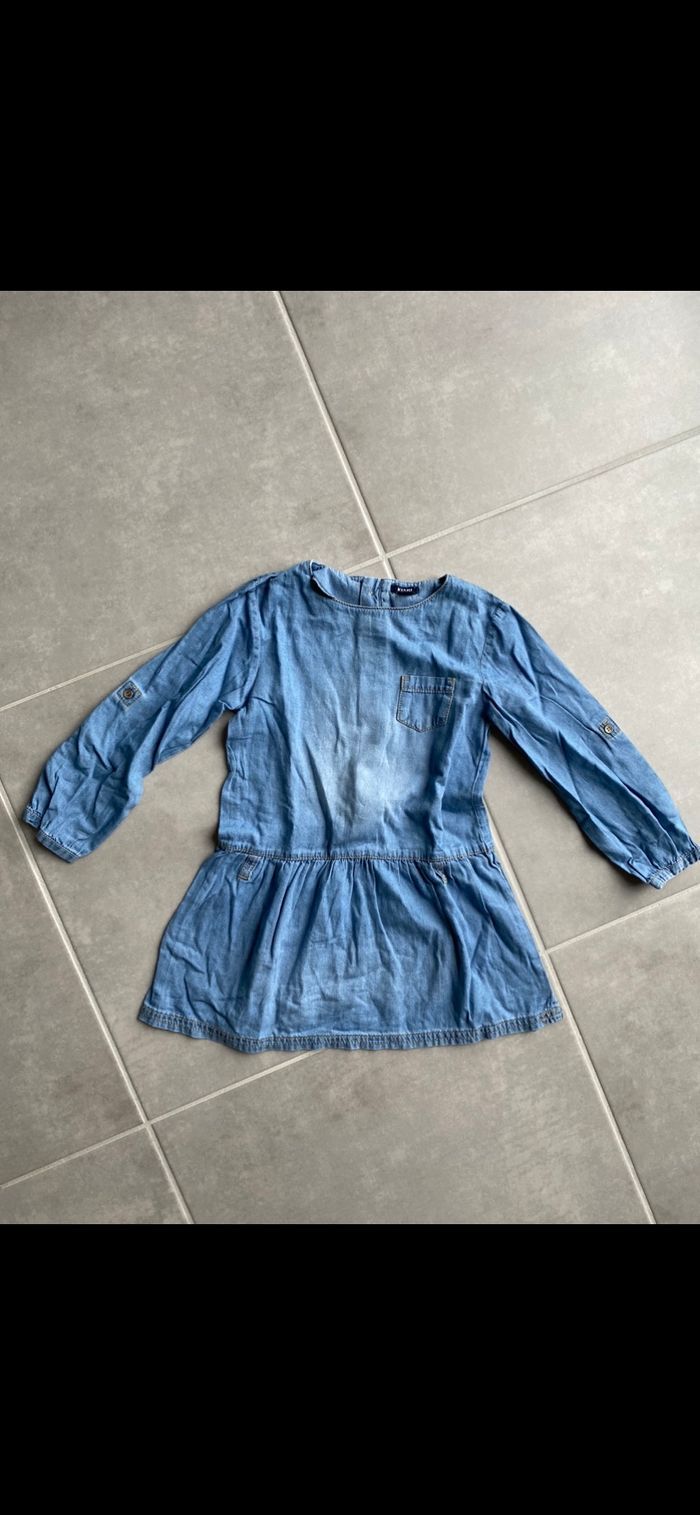 Robe en jean manches longues 4 ans - photo numéro 2