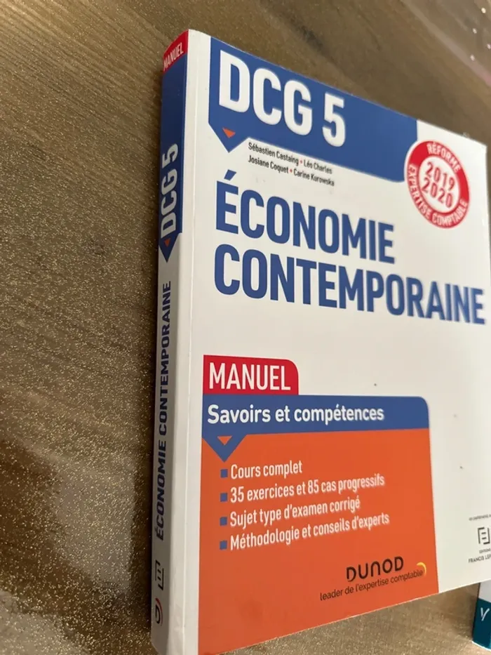 Livre, économie contemporaine dcg 5 - photo numéro 2