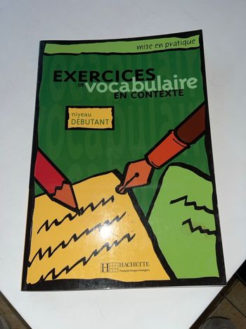 Livres vocabulaire 