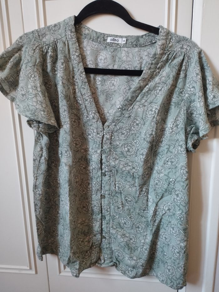 Blouse fleurie