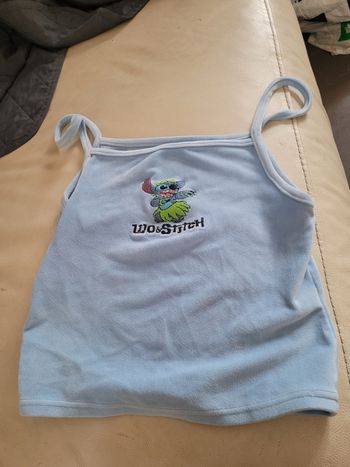 Débardeur velours Lilo et Stich undiz taille xs