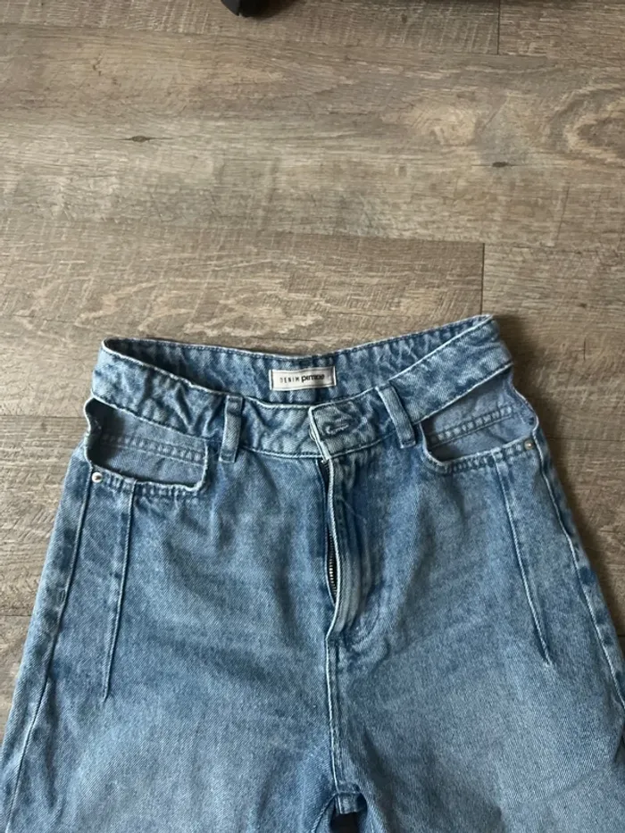 Jeans large taille haute - photo numéro 2