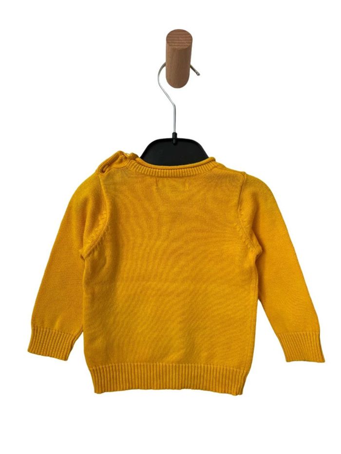 Pull fin et léger à col V, jaune uni - La Redoute 6 mois (67cm) - photo numéro 4