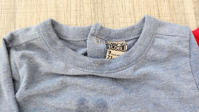 Lot 2 tee shirt manches longues - photo numéro 3