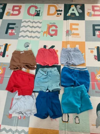 Lot short bébé garçon 12 mois