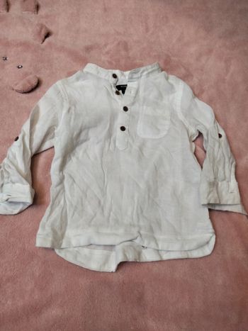 Chemise blanche fine