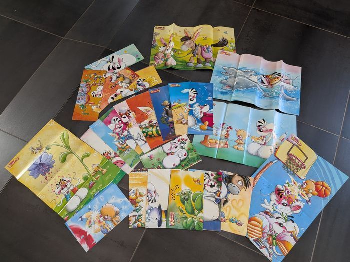 Lot 24 posters Diddl neufs – Diddl Mag / Diddl Käseblatt - photo numéro 1