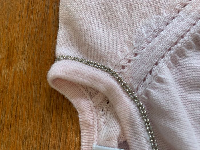 Superbe gilet rose pâle Tartine et Chocolat 4 ans - photo numéro 6