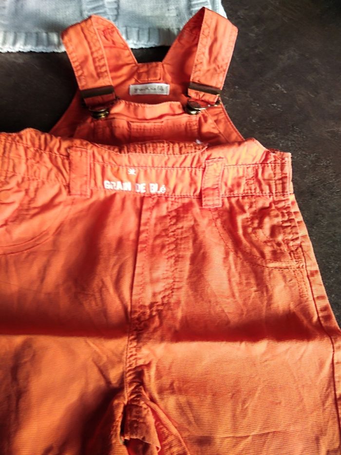 Salopette 12 mois Grain de blé