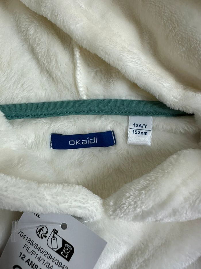 Pull polaire blanc obaibi taille 12 ans - photo numéro 5