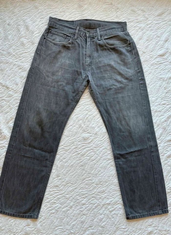 Jean Levi’s homme gris 511 gris coupe regular straight droit taille M/L W28/29 - photo numéro 4
