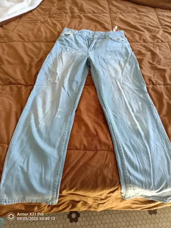 Jeans effet délavé 36