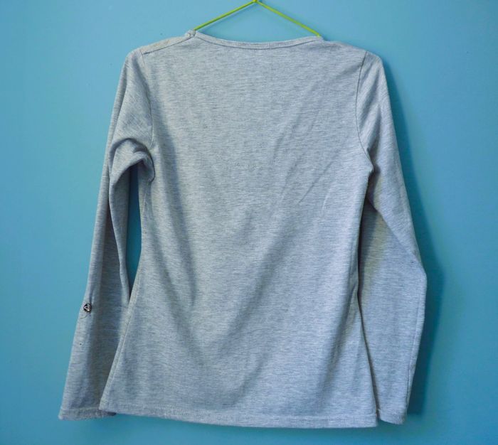 T-shirt Femme kiabi S 36 Rock imprimé manches longues TBE - photo numéro 3