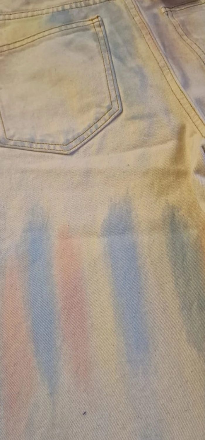 Jean Scotch & Soda droit taille haute blanc "the ripple" taille 26/32 - photo numéro 15