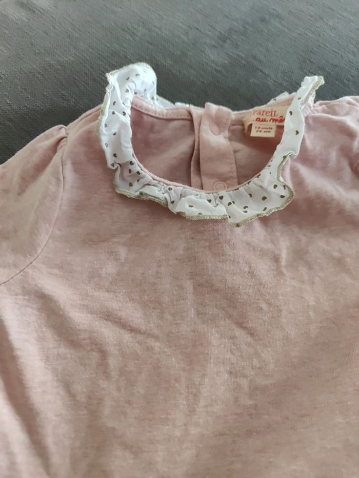 Tze shirt manches longues à col - photo numéro 2