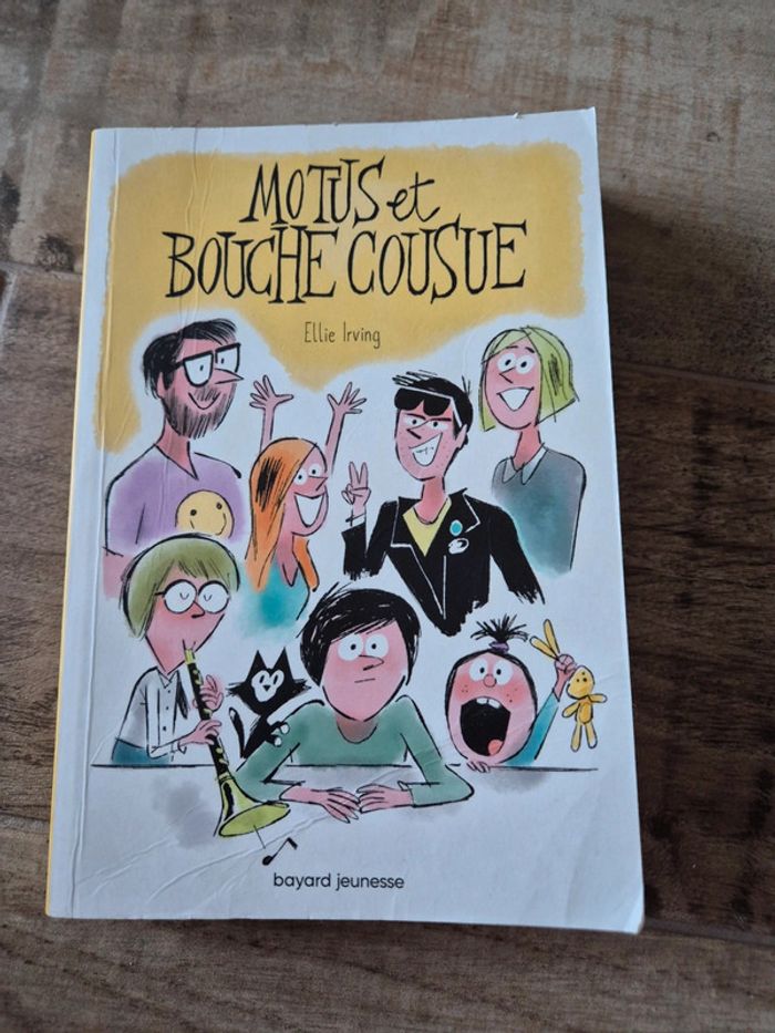 Livre roman motus et bouche cousue Ellie Irving