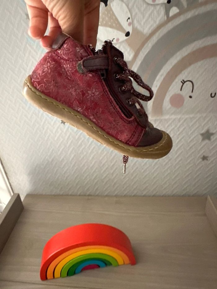 chaussures Bopy  en cuir, taille 23 - photo numéro 4