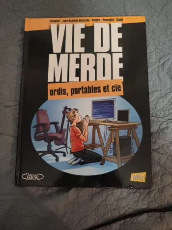 Bande dessinée vie de merde ordis portables et cie