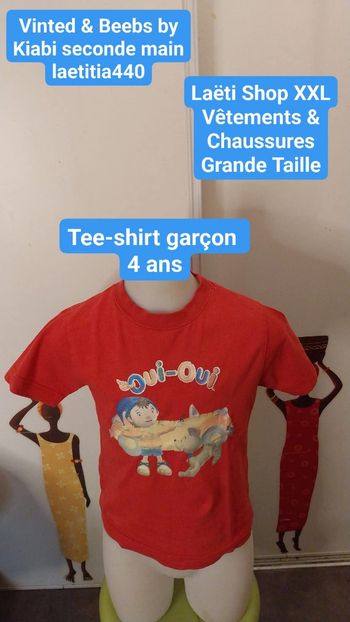 Tee-shirt garçon 4 ans