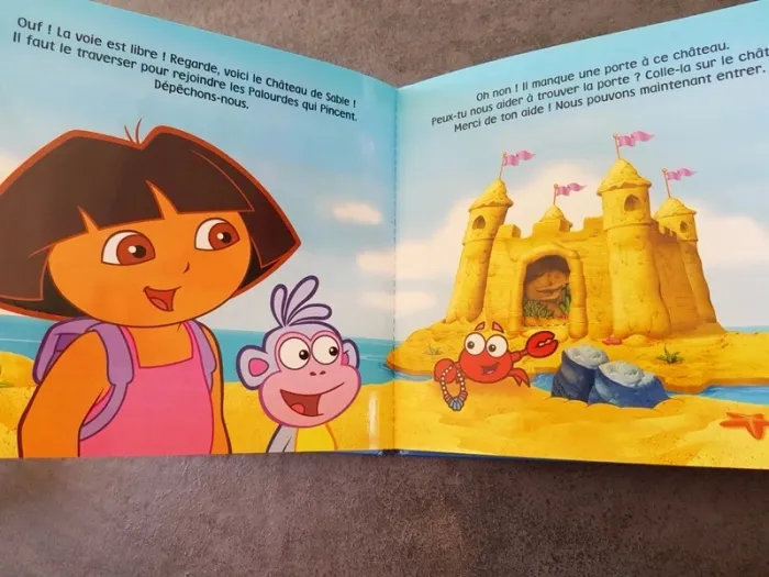 Dora et bébé crabe - photo numéro 6