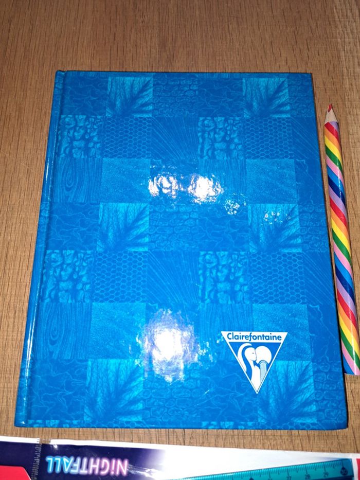 Lot papeterie : clairefontaine bleu - photo numéro 2