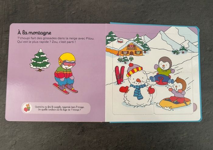 Livre puzzle Tchoupi - photo numéro 2