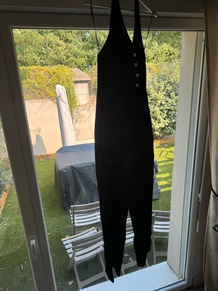 Combinaison noire Zara très élégante brodée - photo numéro 11