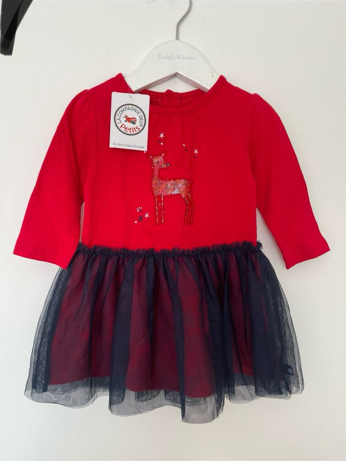 Robe fille 6 mois neuve