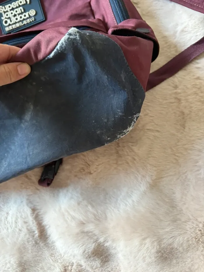 Sac à dos Superdry bordeaux - photo numéro 4