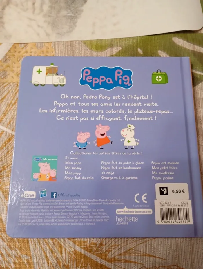 Livre Peppa pig neuf acheté en double ma fille l a déjà - photo numéro 2