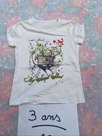 T-shirt teeshirt 3 ans