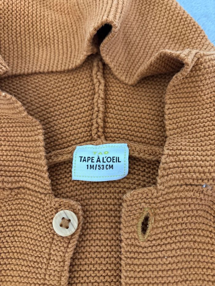 Gilet marron - photo numéro 2