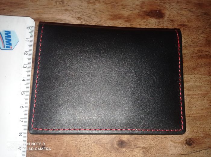 Porte cartes cuir noir, NEUF - photo numéro 5