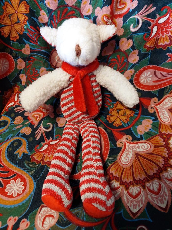 Bergère de France - peluche doudou mouton tricot