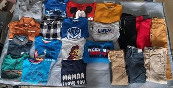 Lot vêtements garçon