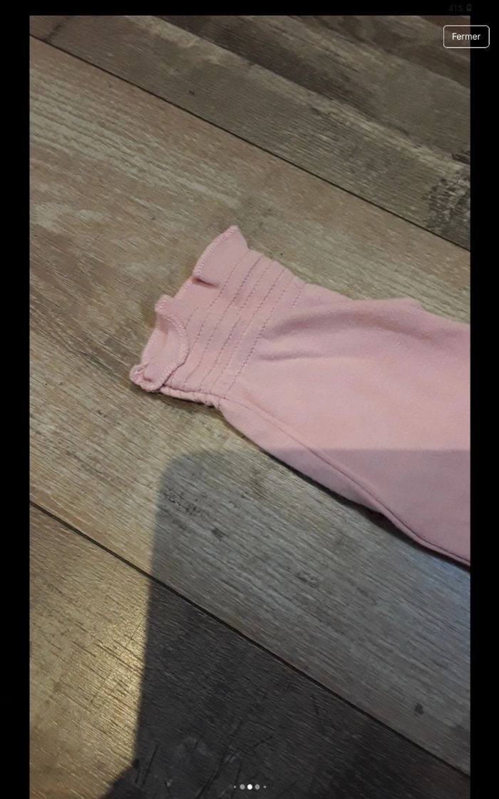 Haut manche longue rose - photo numéro 4