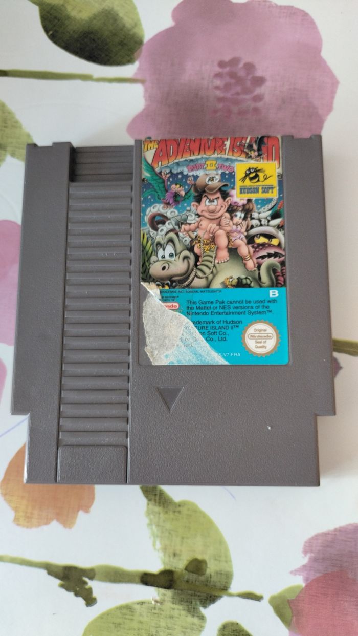 Jeu Nintendo NES The Adventure Island