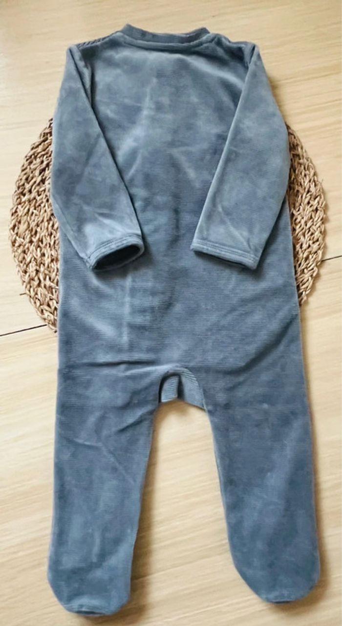 Lot 3 pyjamas dors-bien velours Kiabi - photo numéro 10