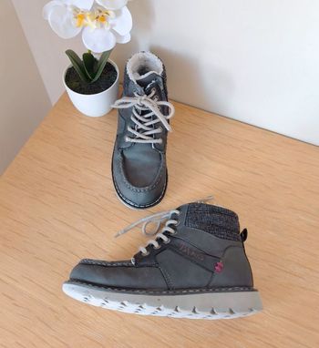 🦎 Bottines - Gris anthracite - Tams - P34 🦎