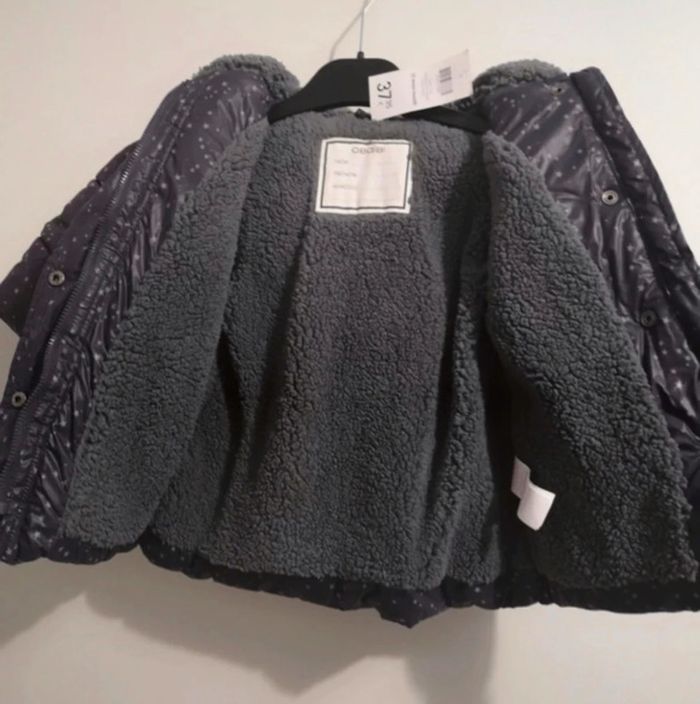 Doudoune Obaïbi fille taille 12 mois neuf 74 cm - photo numéro 7