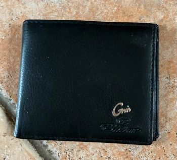 Portefe cartes noir gm