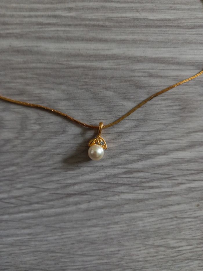 Collier + boucles d'oreilles assorties - photo numéro 2