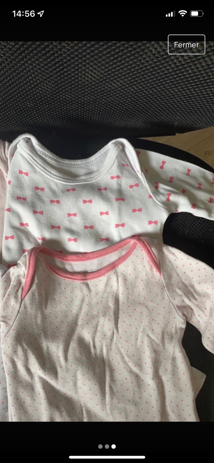 Lot de 4 bodys manches longues - photo numéro 3