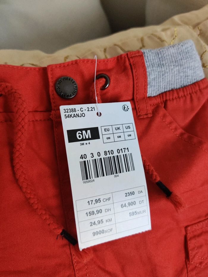 Pantalon orange neuf - photo numéro 3