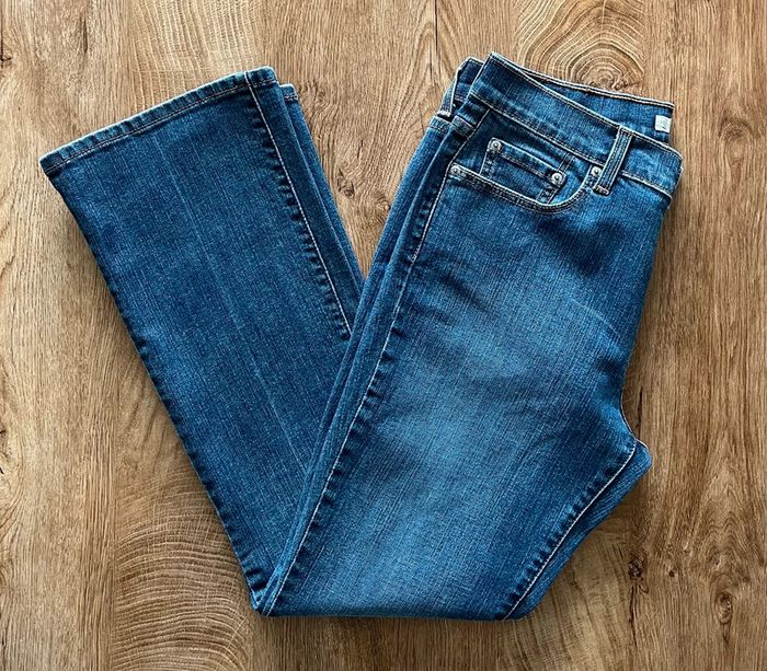 Jean/pantalon bleu Levi's 515 Bootcut/flare/évasé, femme, taille : W 28 (38 taille française) - photo numéro 5