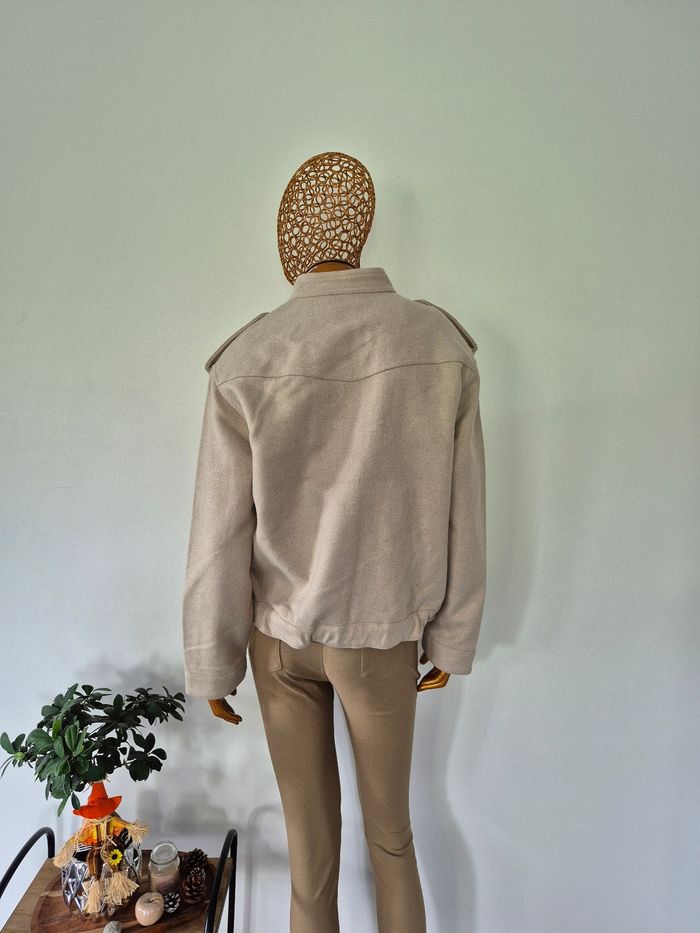 Manteau court Femme Beige Taille M/38 - photo numéro 2
