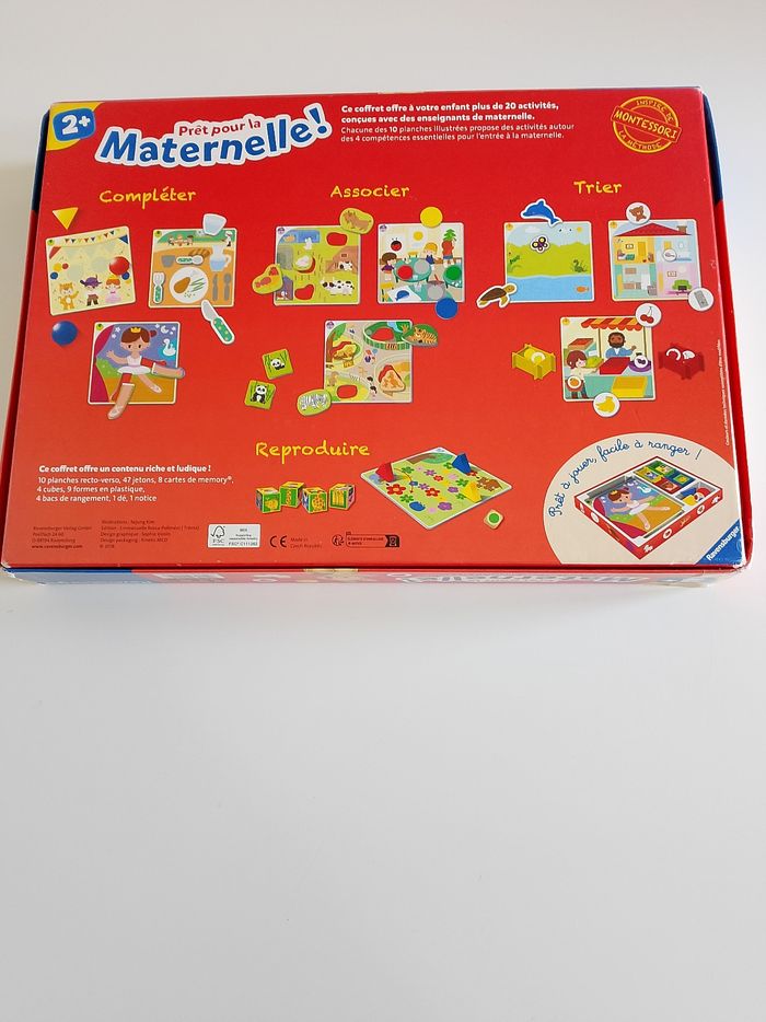Prêt pour la maternelle ! Ravensburger complet - photo numéro 2