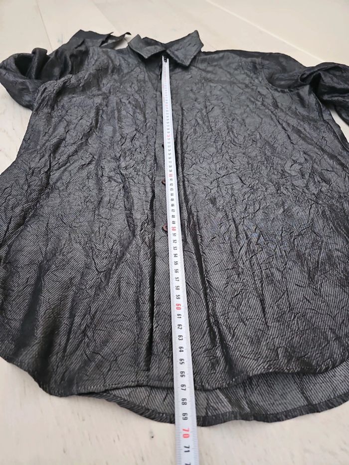Chemise effet métallique froissé - photo numéro 17