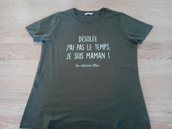 T-shirt Gémo femme M - Comme neuf