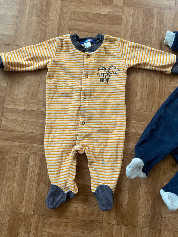Lot de 2 pyjamas une pièce Lupilu - photo numéro 2